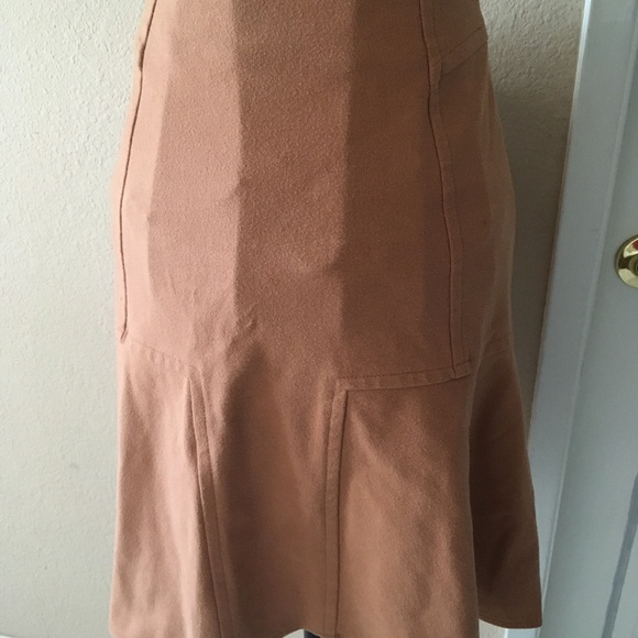 Robert Rodriguez Natural Camel Neutral Skirt - Picture 4 of 5